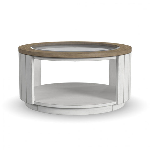 Melody - Round Coffee Table with Casters - Premium Coffee Tables from Flexsteel - Just $825! Shop now at brett interiors