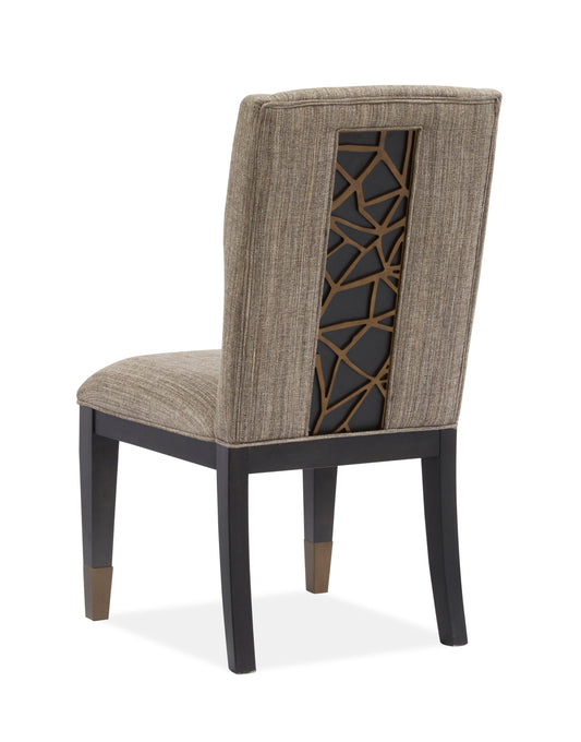 Ryker - Upholstered Host Side Chair (Set of 2) - Homestead Brown - Premium Chair Sets from Magnussen Furniture - Just $640! Shop now at brett interiors