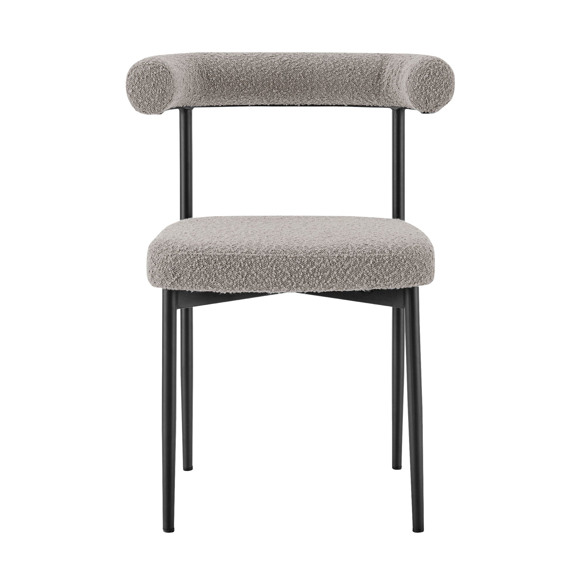 Shannon - Dining Chair (Set of 2) - Black Legs - Premium Chair Sets from Armen Living - Just $700! Shop now at brett interiors