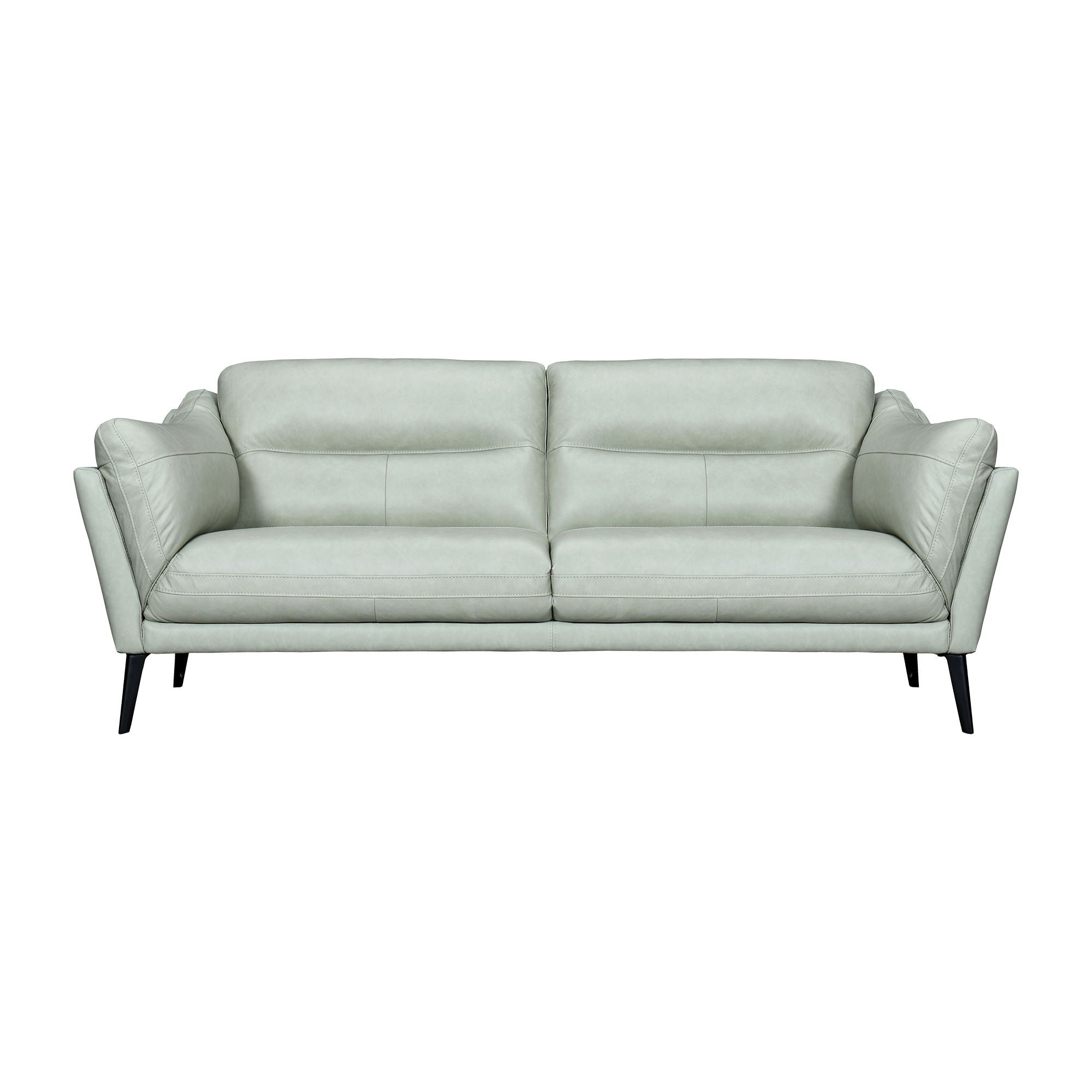 Franz - Leather Sofa - Premium Stationary Sofas from Armen Living - Just $2960! Shop now at brett interiors