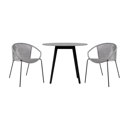 Kylie And Snack - Outdoor Patio Dining Set Armen Living