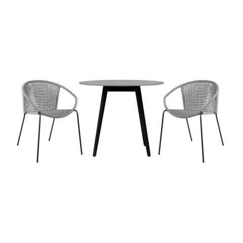 Kylie And Snack - Outdoor Patio Dining Set Armen Living