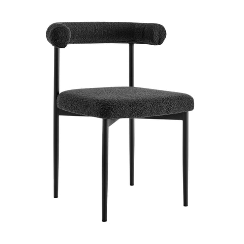 Shannon - Dining Chair (Set of 2) - Black Legs - Premium Chair Sets from Armen Living - Just $700! Shop now at brett interiors