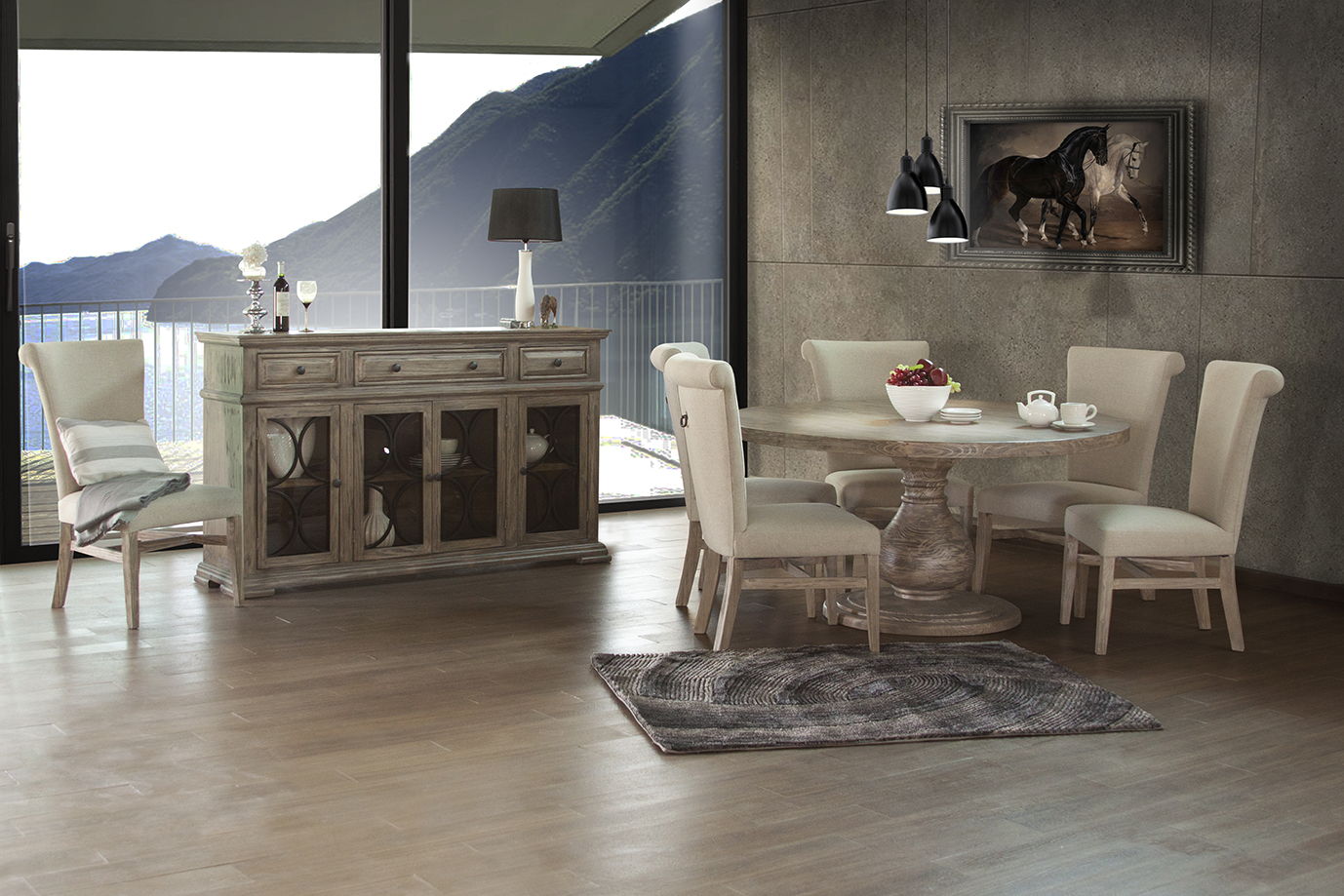 Bonanza - Chair - Sand - Premium Side Chairs from International Furniture Direct - Just $370! Shop now at brett interiors