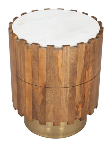 Bombay - Side Table - Natural - Premium Side Tables from Zuo Modern - Just $800! Shop now at brett interiors