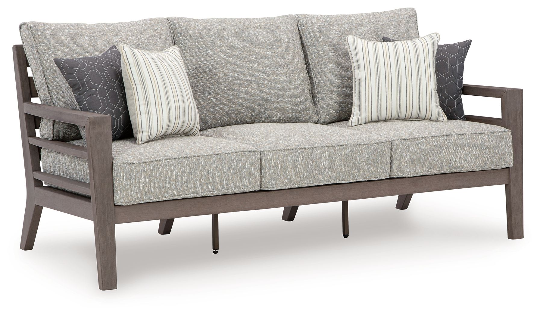 Hillside Barn - Gray / Brown - Sofa With Cushion - Premium Sofas from Signature Design by Ashley® - Just $2378.13! Shop now at brett interiors