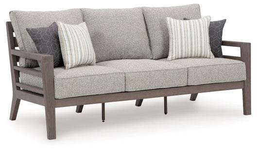 Hillside Barn - Gray / Brown - Sofa With Cushion - Premium Sofas from Signature Design by Ashley® - Just $2378.13! Shop now at brett interiors