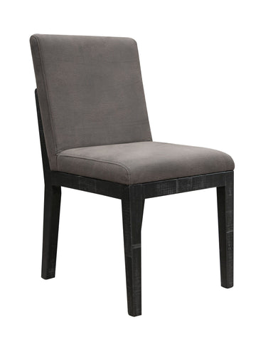 Blacksmith - Upholstered Chair - Oil Black - Premium Side Chairs from International Furniture Direct - Just $412.50! Shop now at brett interiors