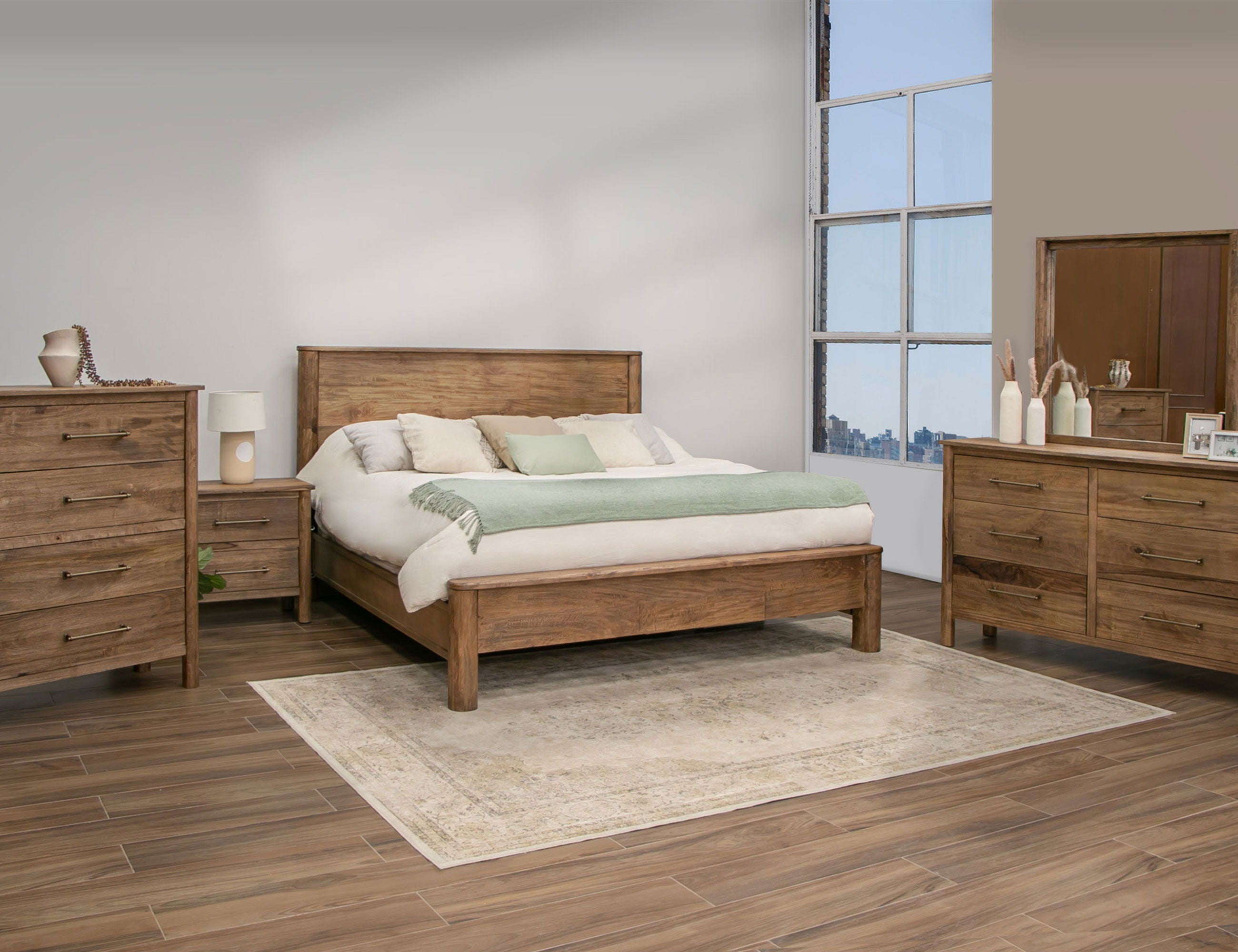 Olimpia - Nightstand - Towny Brown - Premium Accent Nightstands from International Furniture Direct - Just $600! Shop now at brett interiors