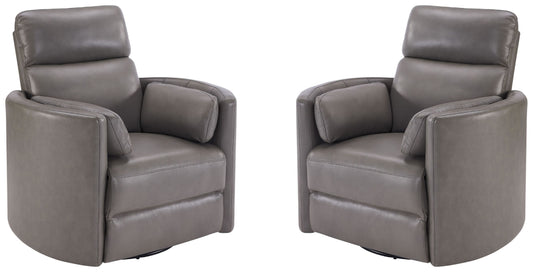 Radius - Cordless Power Swivel Glider Recliner (Set of 2) - Premium Chair Sets from Parker Living - Just $2645! Shop now at brett interiors
