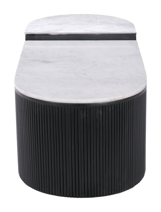 Ormara - Coffee Table Set - White / Black - Premium Table Sets from Zuo Modern - Just $2700! Shop now at brett interiors