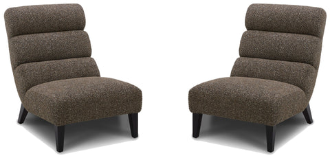 Scoop - Accent Chair (Set of 2) - Rocky Road - Premium Chair Sets from Parker Living - Just $895! Shop now at brett interiors