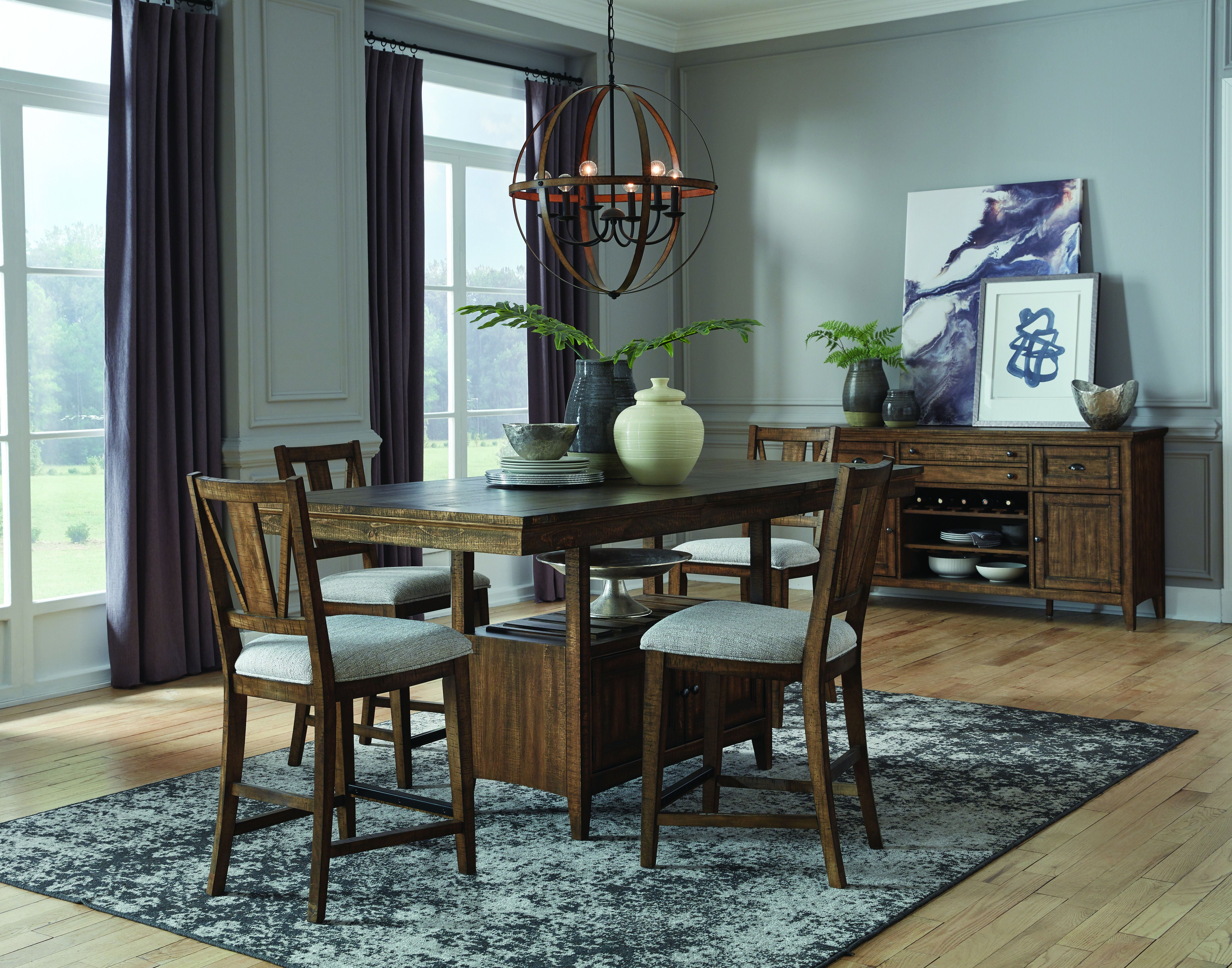 Bay Creek - Counter Chair With Upholstered Seat (Set of 2) - Toasted Nutmeg - Premium Chair Sets from Magnussen Furniture - Just $605! Shop now at brett interiors
