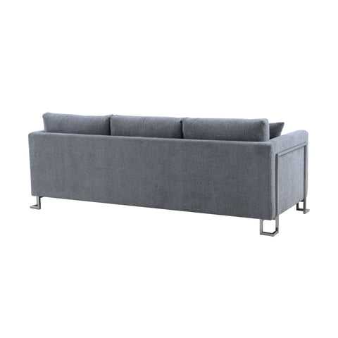 Heritage - Upholstered Sofa - Premium Stationary Sofas from Armen Living - Just $2082.50! Shop now at brett interiors