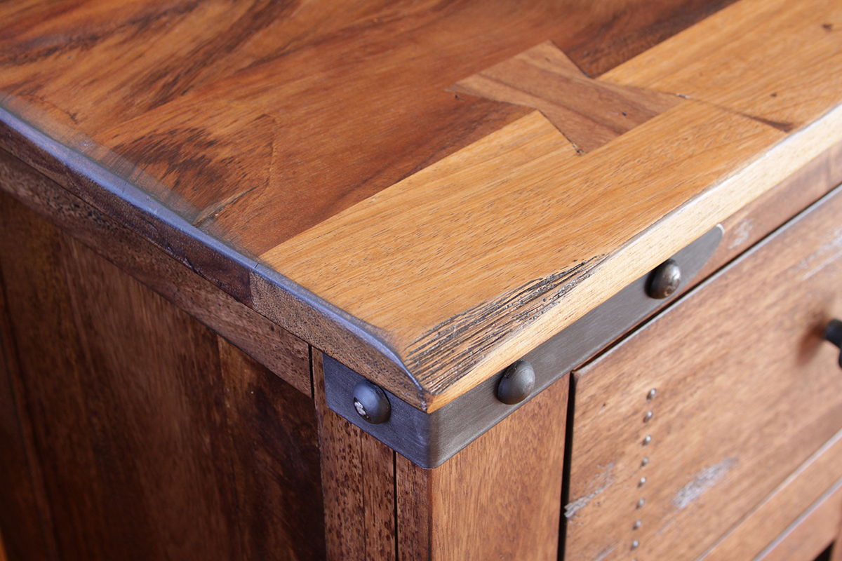Parota - Console - Cinnamon Brown - Premium TV Stands from International Furniture Direct - Just $1430! Shop now at brett interiors