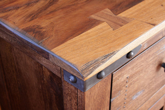 Parota - Console - Cinnamon Brown - Premium TV Stands from International Furniture Direct - Just $1430! Shop now at brett interiors