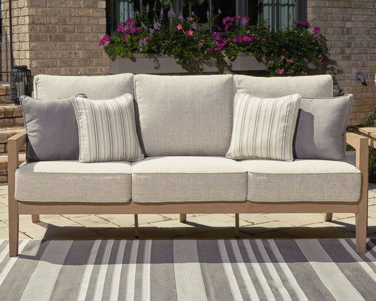 Hallow Creek - Driftwood - Sofa With Cushion - Premium Sofas from Signature Design by Ashley® - Just $2315.63! Shop now at brett interiors