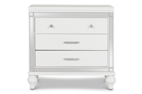 Valentino - Nightstand - Premium Accent Nightstands from New Classic - Just $350! Shop now at brett interiors