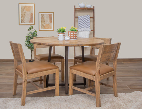 Tulum - Chair (Set of 2) - Golden Brown - Premium Chair Sets from International Furniture Direct - Just $440! Shop now at brett interiors