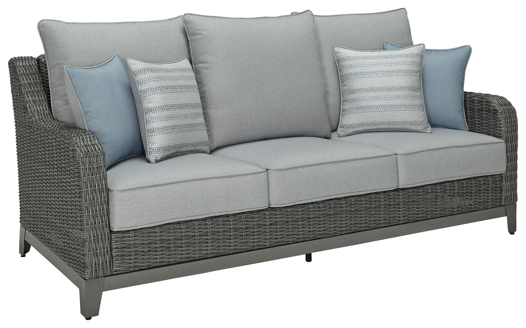 Elite Park - Gray - Sofa With Cushion - Premium Sofas from Signature Design by Ashley® - Just $1605.63! Shop now at brett interiors