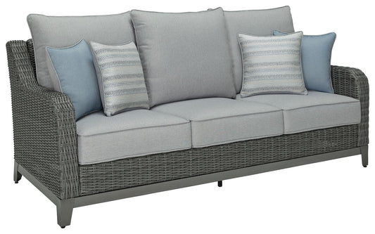 Elite Park - Gray - Sofa With Cushion - Premium Sofas from Signature Design by Ashley® - Just $1605.63! Shop now at brett interiors