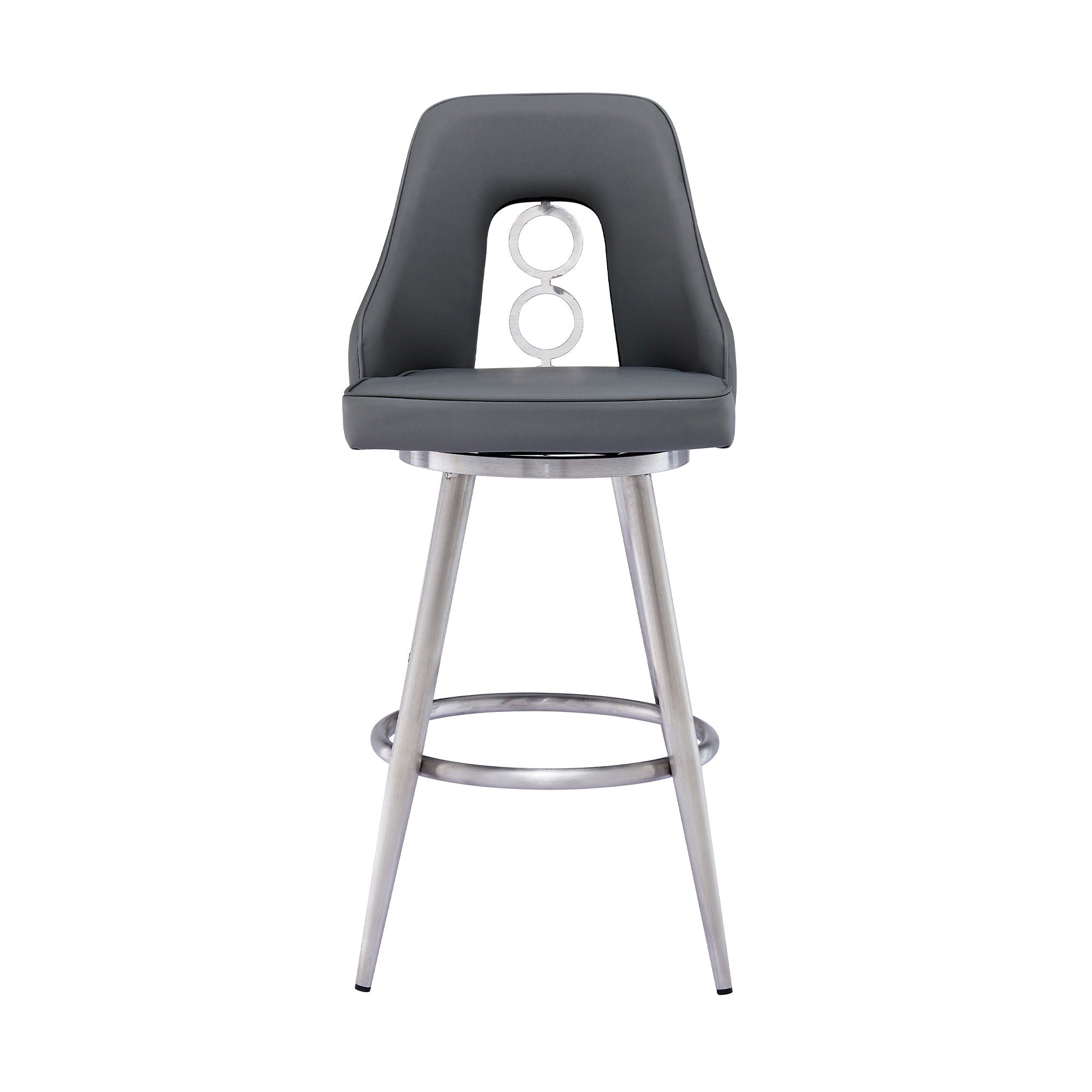 Ruby - Counter Height Swivel Bar Stool - Premium Counter Height (24"-27") from Armen Living - Just $412.50! Shop now at brett interiors