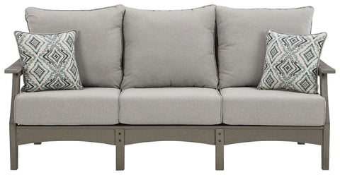 Visola - Gray - Sofa With Cushion - Premium Sofas from Signature Design by Ashley® - Just $1800.63! Shop now at brett interiors