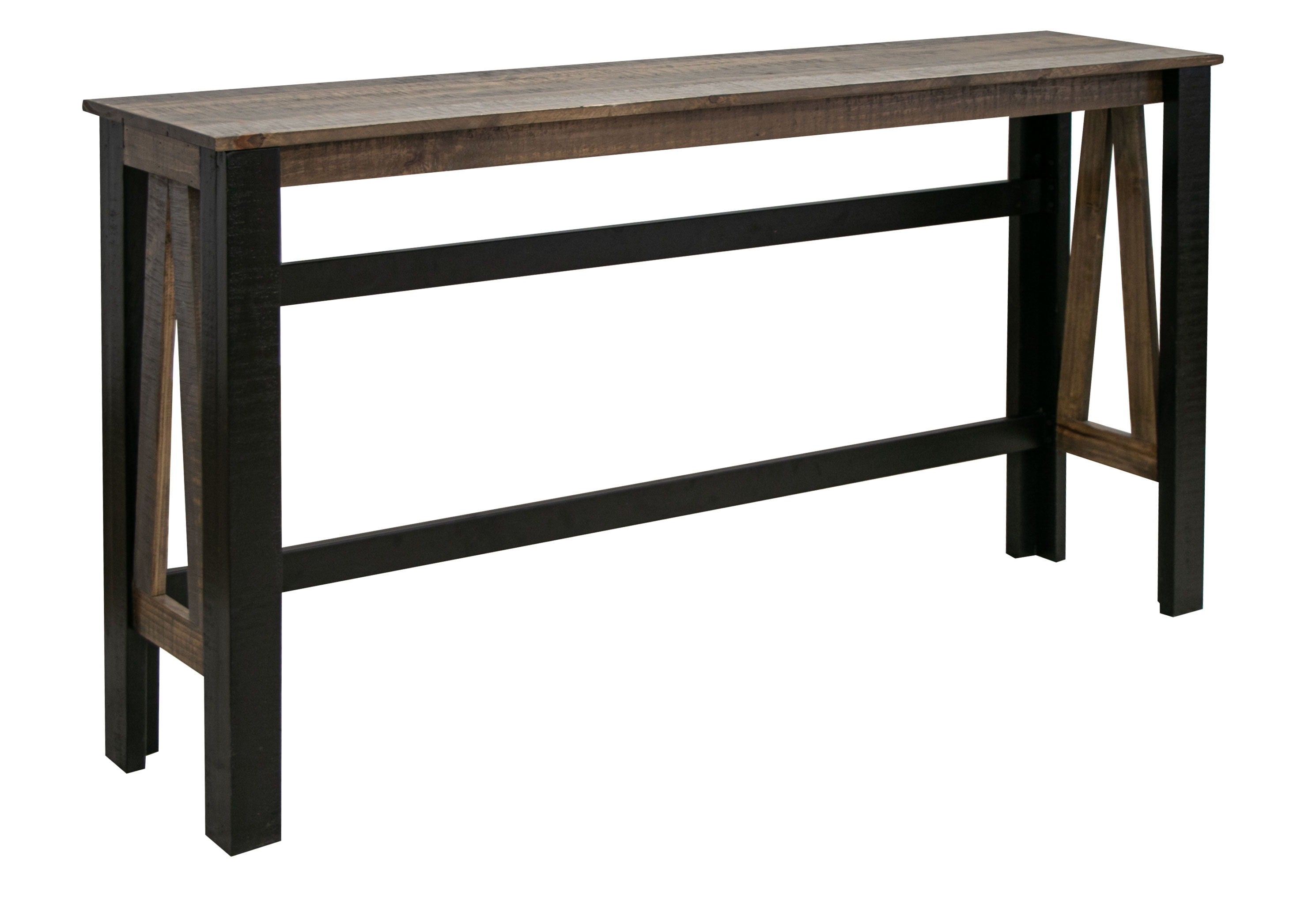 Loft Brown - Sofa Table - Two Tone Gray / Brown - Premium Sofa Tables from International Furniture Direct - Just $587.50! Shop now at brett interiors