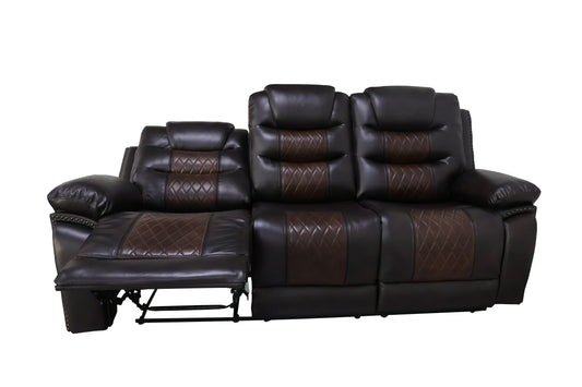 Nikko - Sofa With Power Footrest - Brown - Premium Reclining Sofas from New Classic - Just $1222.50! Shop now at brett interiors