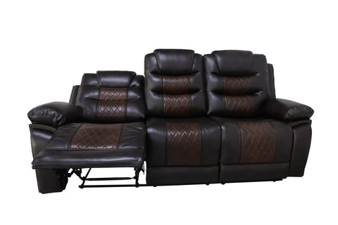 Nikko - Sofa With Power Footrest - Brown - Premium Reclining Sofas from New Classic - Just $1222.50! Shop now at brett interiors