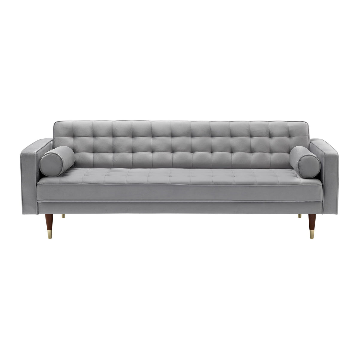 Somerset - Velvet Mid Century - Modern Sofa - Premium Stationary Sofas from Armen Living - Just $1392.50! Shop now at brett interiors