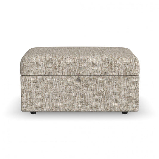 Sky - Storage Ottoman - Pearl Silver - Premium Storage Ottomans from Flexsteel - Just $875! Shop now at brett interiors