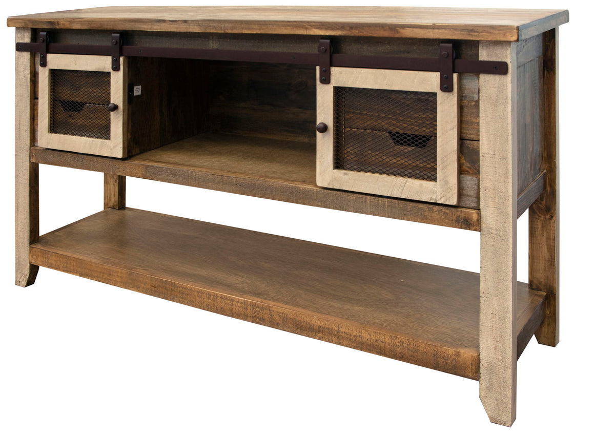 Antique - Sofa Table With 4 Drawers - Multicolor - Premium Sofa Tables from International Furniture Direct - Just $890! Shop now at brett interiors