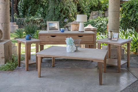 Tulum - Cocktail Table - Golden Brown - Premium Cocktail Tables from International Furniture Direct - Just $500! Shop now at brett interiors