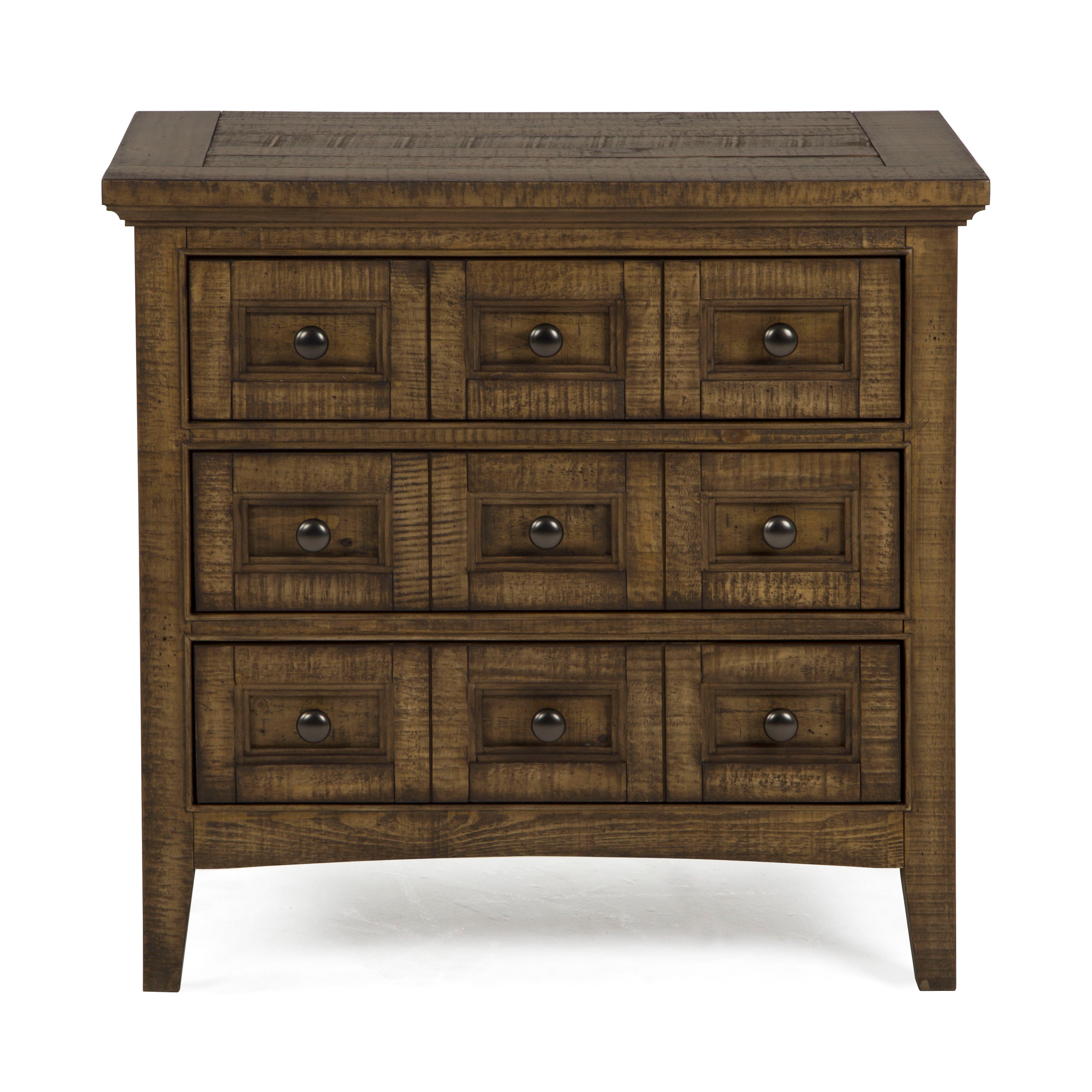 Bay Creek - Drawer Nightstand - Toasted Nutmeg - Premium Accent Nightstands from Magnussen Furniture - Just $549! Shop now at brett interiors
