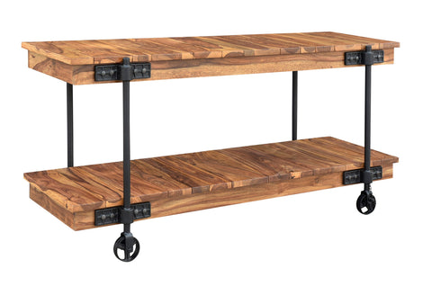 Stewart - Console Table - Kingston Brown - Premium Console Tables from Coast2Coast Home - Just $2062.50! Shop now at brett interiors
