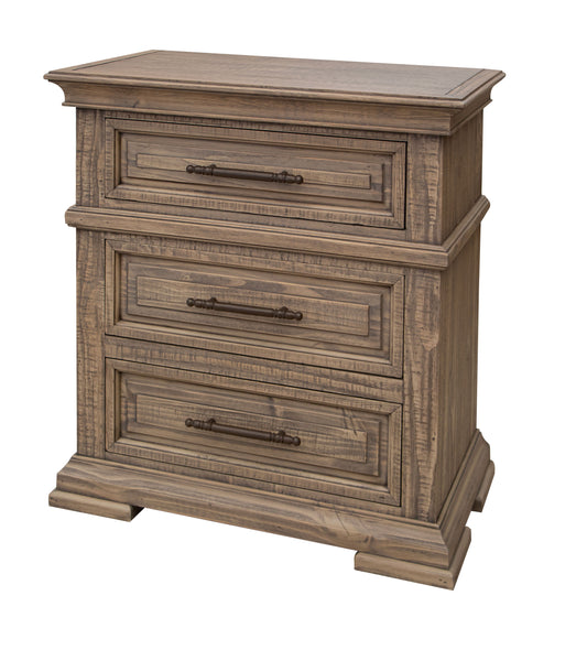 Royal - Nightstand - Desert Brown - Premium Accent Nightstands from International Furniture Direct - Just $625! Shop now at brett interiors