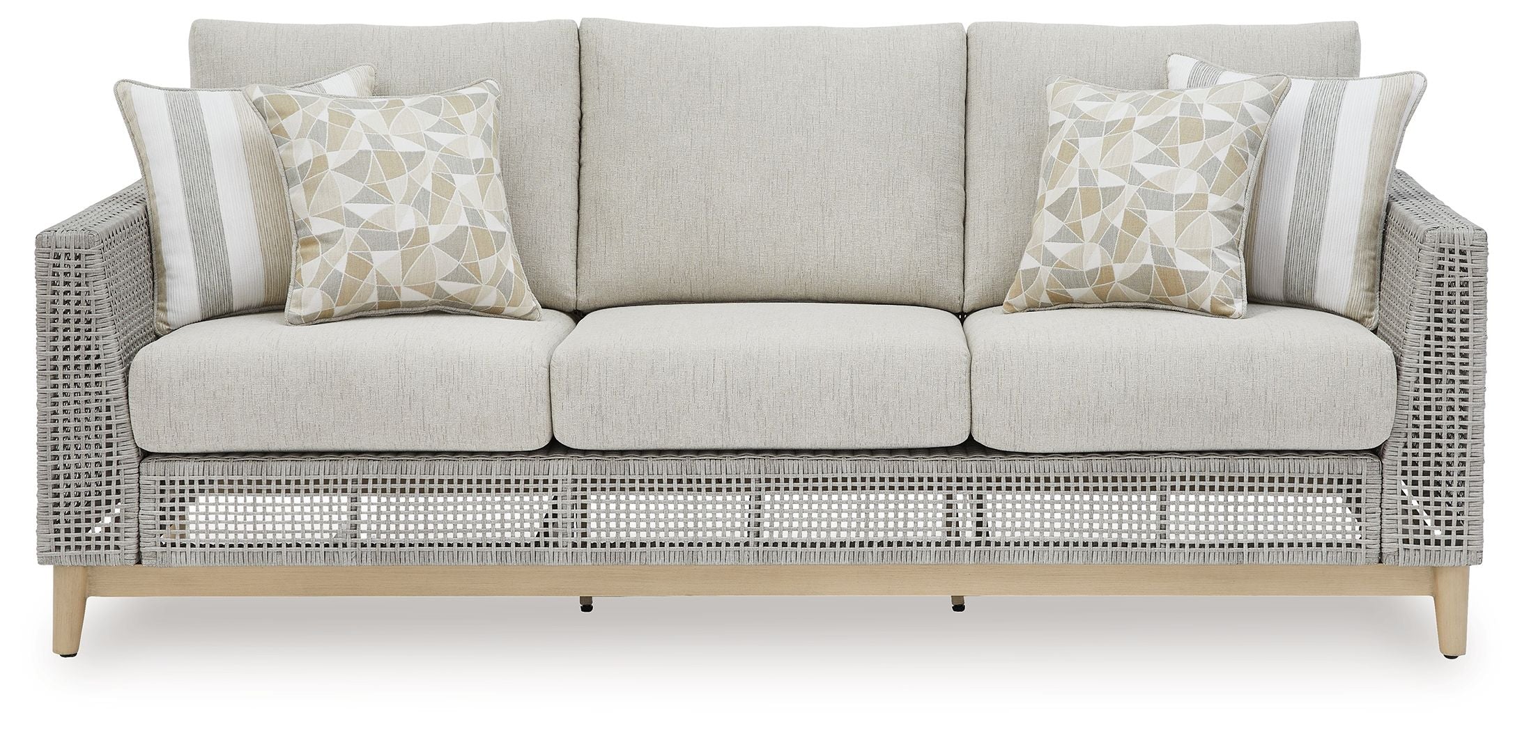 Seton Creek - Gray - Sofa With Cushion - Premium Sofas from Signature Design by Ashley® - Just $1863.13! Shop now at brett interiors