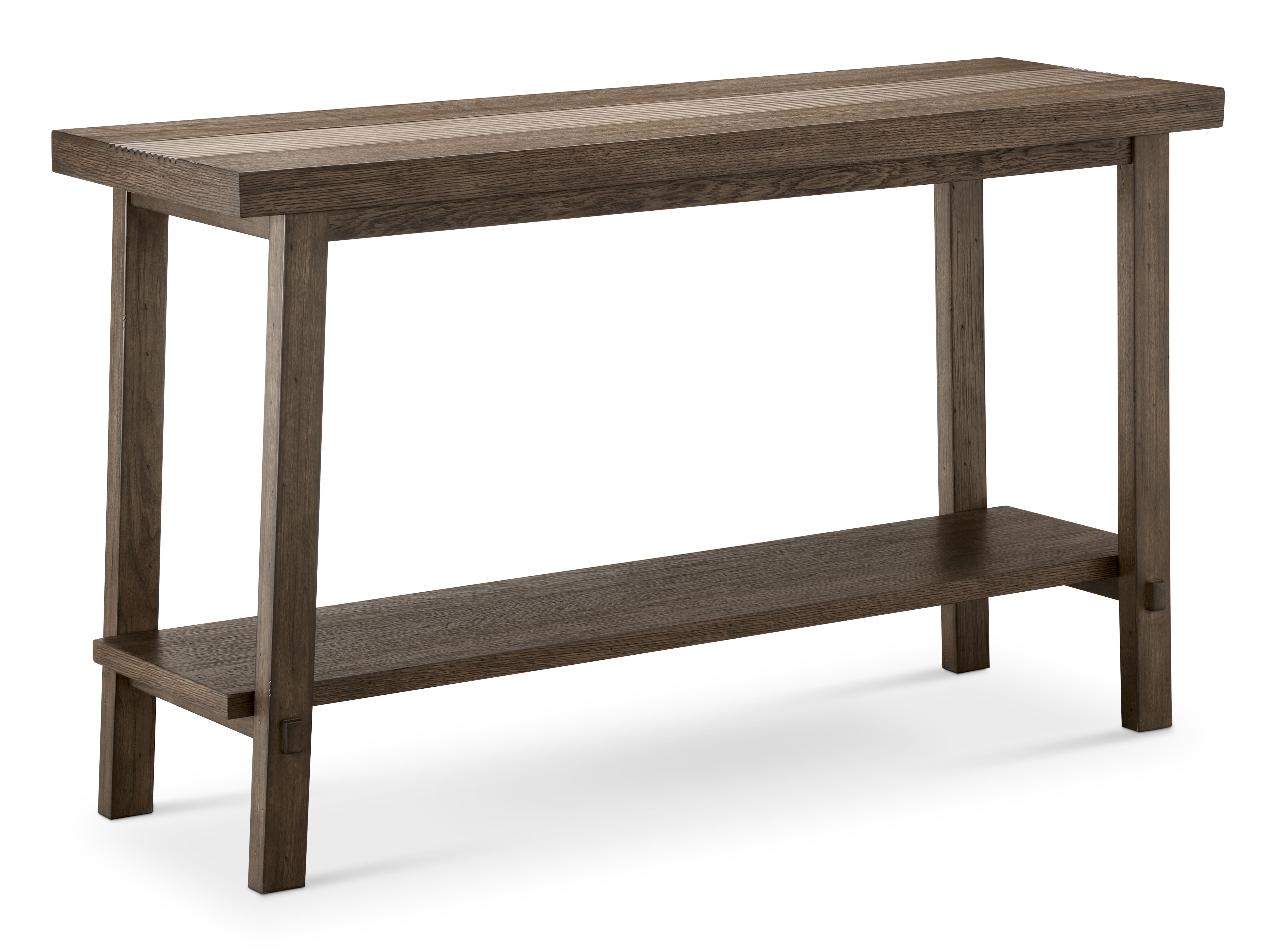 Kasem - Rectangular Sofa Table - Beaver - Premium Sofa Tables from Magnussen Furniture - Just $509! Shop now at brett interiors
