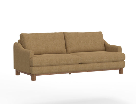 Olimpia - Sofa - Capuccino Brown - Premium Stationary Sofas from International Furniture Direct - Just $1450! Shop now at brett interiors