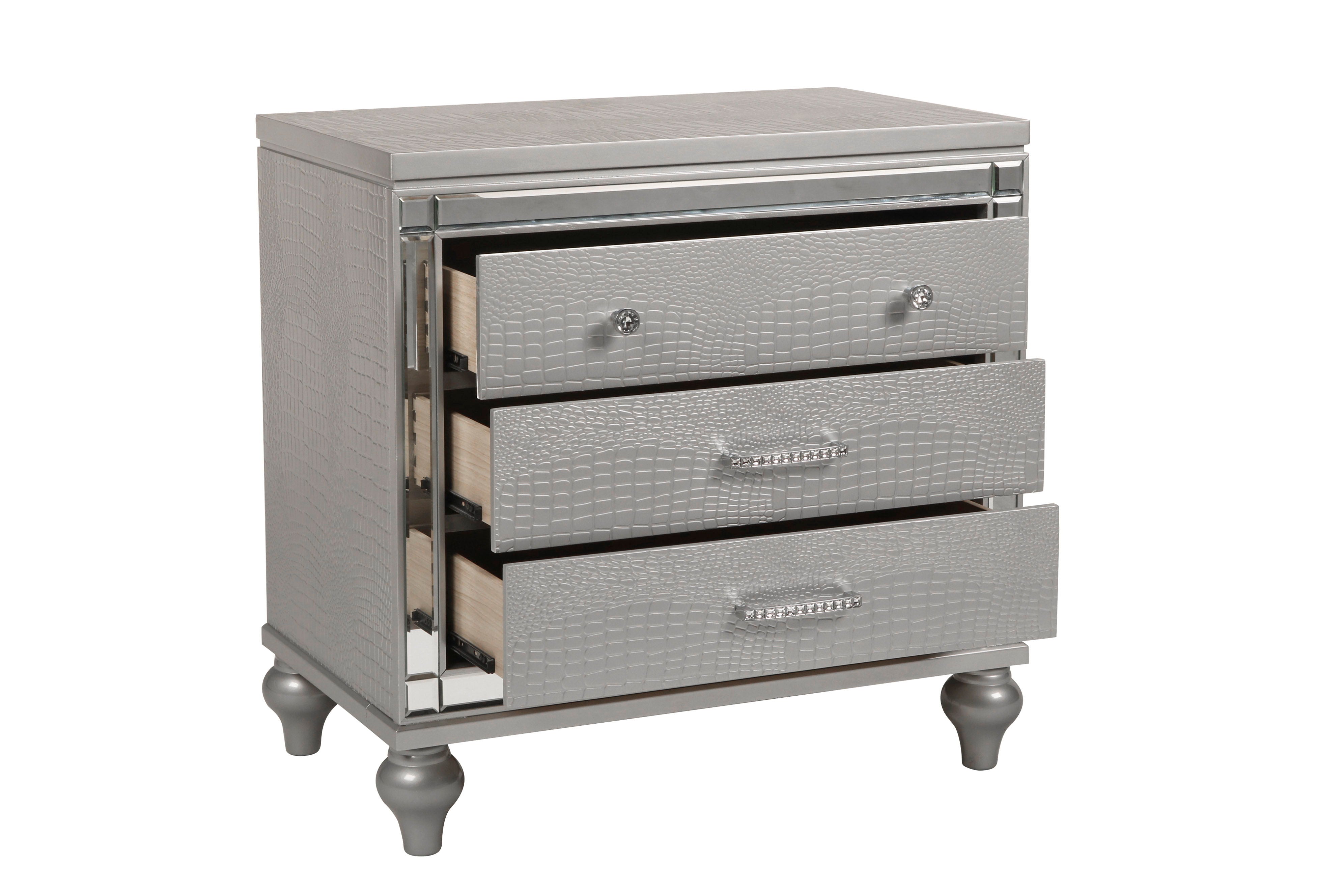 Valentino - Nightstand - Premium Accent Nightstands from New Classic - Just $350! Shop now at brett interiors