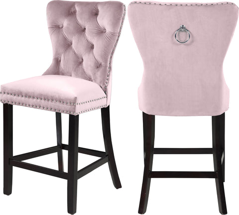 Nikki - Stool (Set of 2) - Premium Stool Sets from Meridian Furniture - Just $650! Shop now at brett interiors