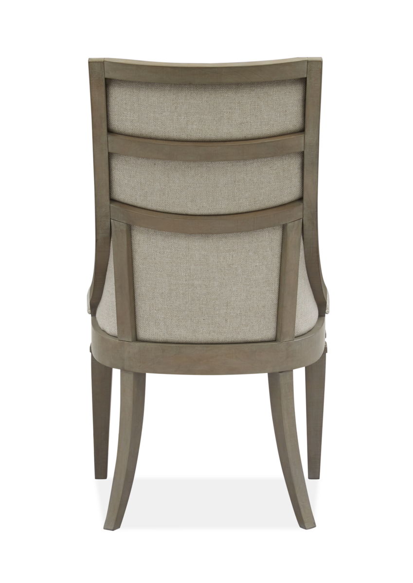 Lancaster - Dining Arm Chair With Upholstered Seat & Back (Set of 2) - Dovetail Grey - Premium Chair Sets from Magnussen Furniture - Just $820! Shop now at brett interiors