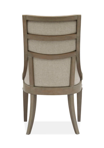 Lancaster - Dining Arm Chair With Upholstered Seat & Back (Set of 2) - Dovetail Grey - Premium Chair Sets from Magnussen Furniture - Just $820! Shop now at brett interiors