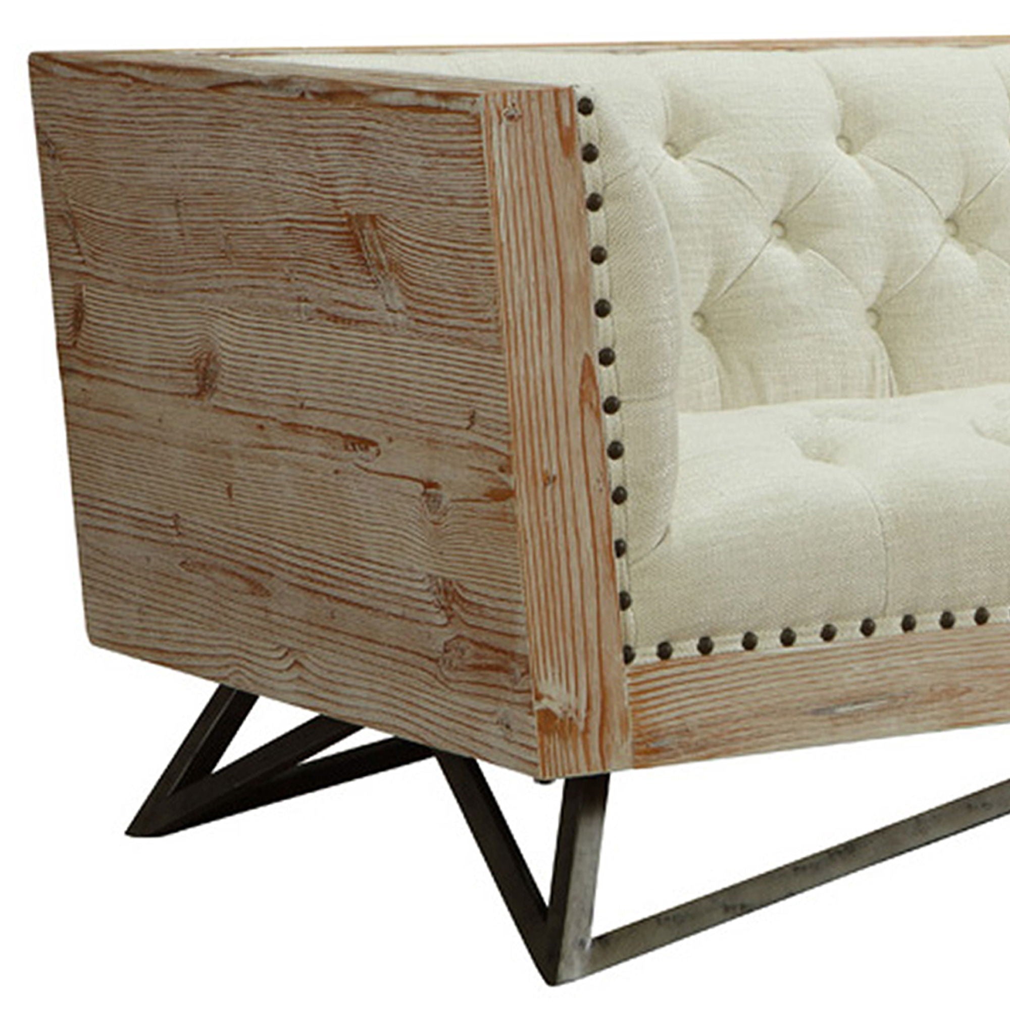 Regis - Contemporary Sofa - Premium Stationary Sofas from Armen Living - Just $2682.50! Shop now at brett interiors