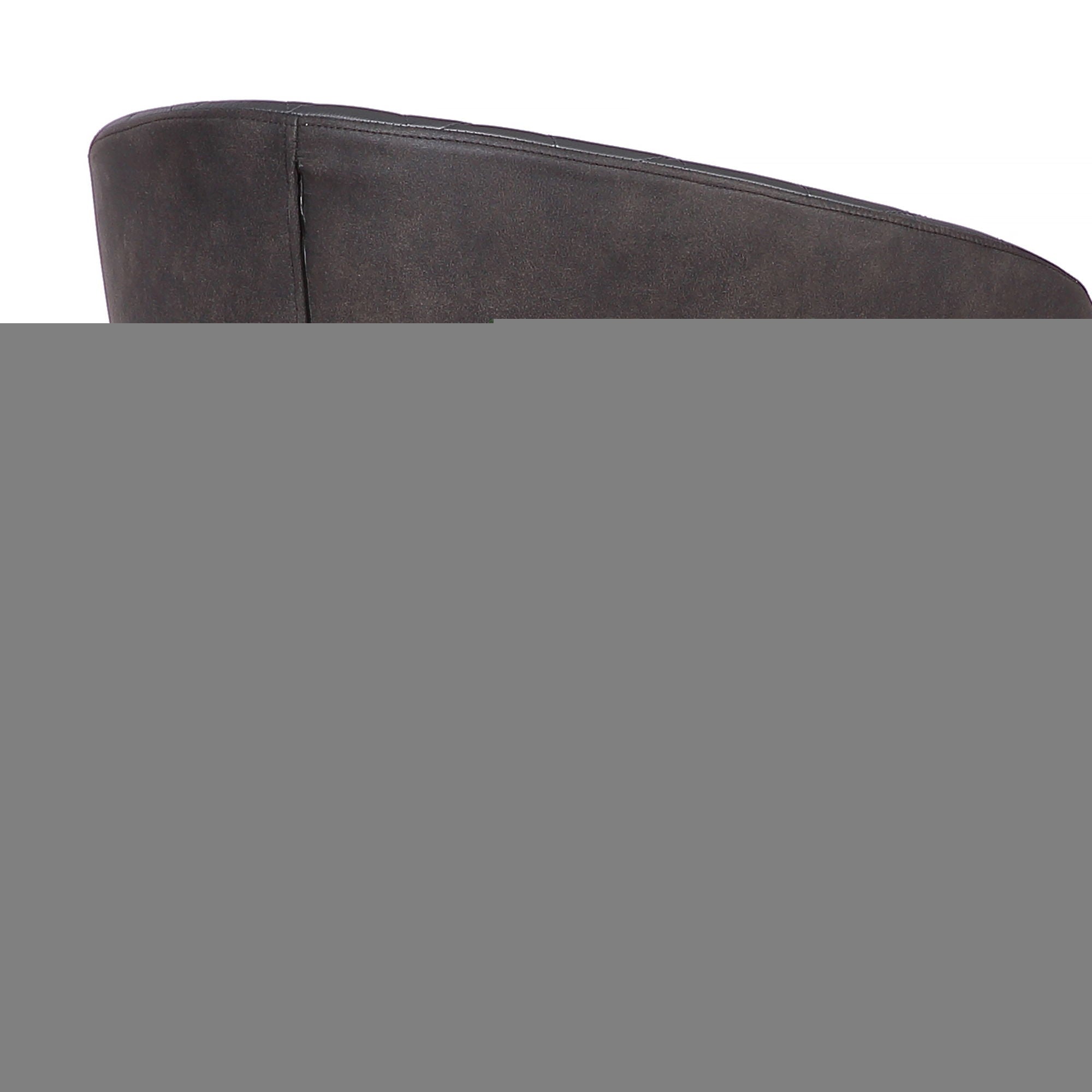 Ava - Contemporary Dining Chair - Black Powder / Gray - Premium Side Chairs from Armen Living - Just $215! Shop now at brett interiors