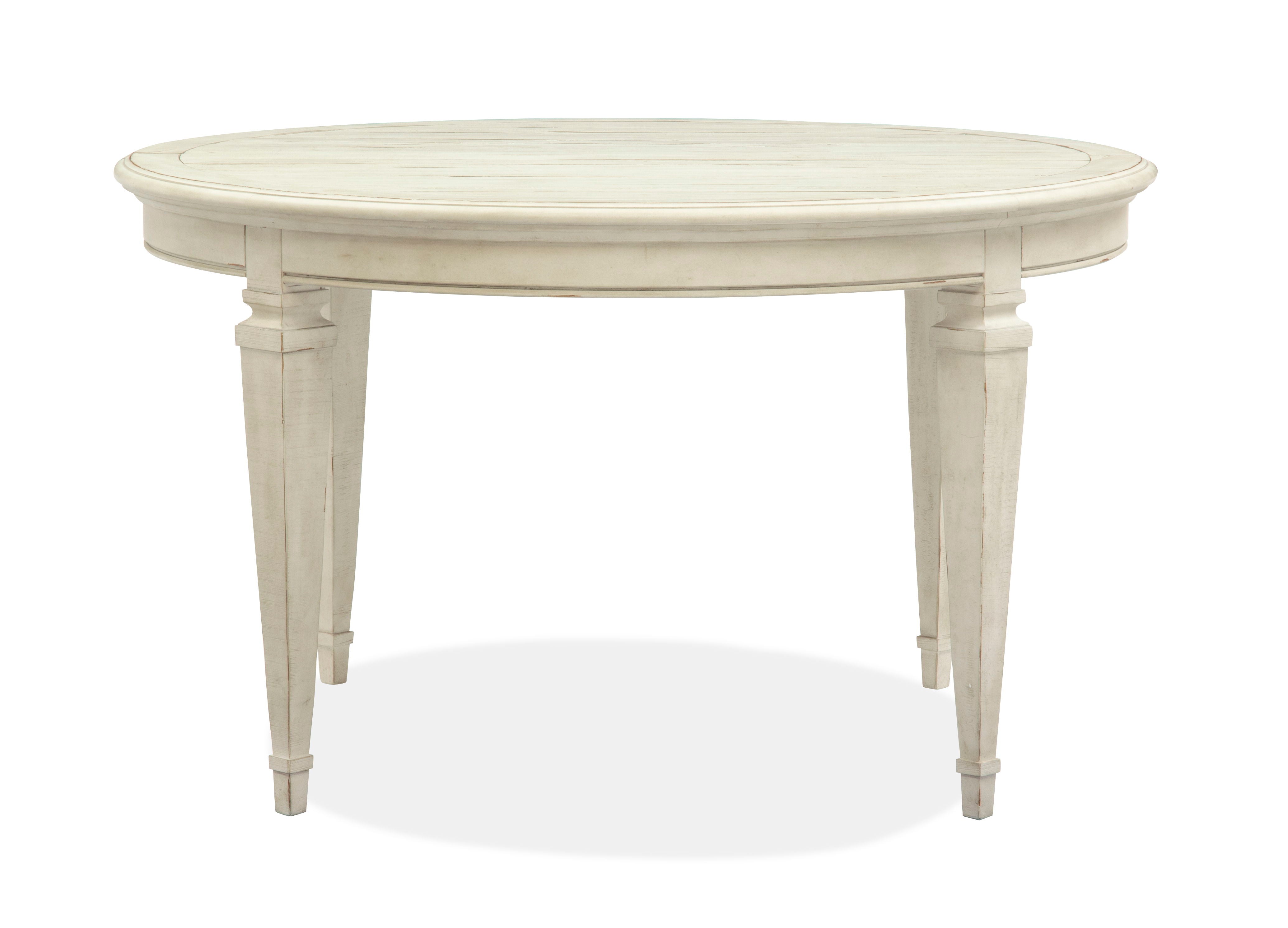 Newport - Round Dining Table - Alabaster - Premium Dining Tables from Magnussen Furniture - Just $1259! Shop now at brett interiors