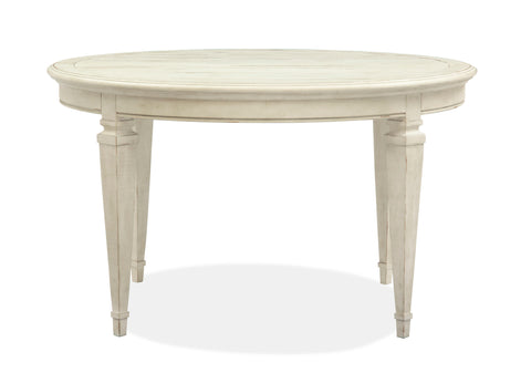 Newport - Round Dining Table - Alabaster - Premium Dining Tables from Magnussen Furniture - Just $1259! Shop now at brett interiors