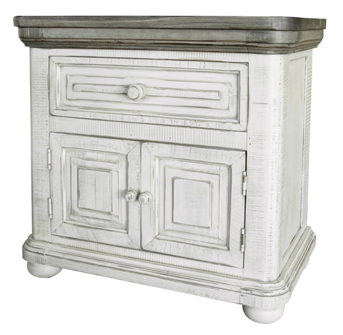 Luna - Nightstand - Premium Accent Nightstands from International Furniture Direct - Just $497.50! Shop now at brett interiors