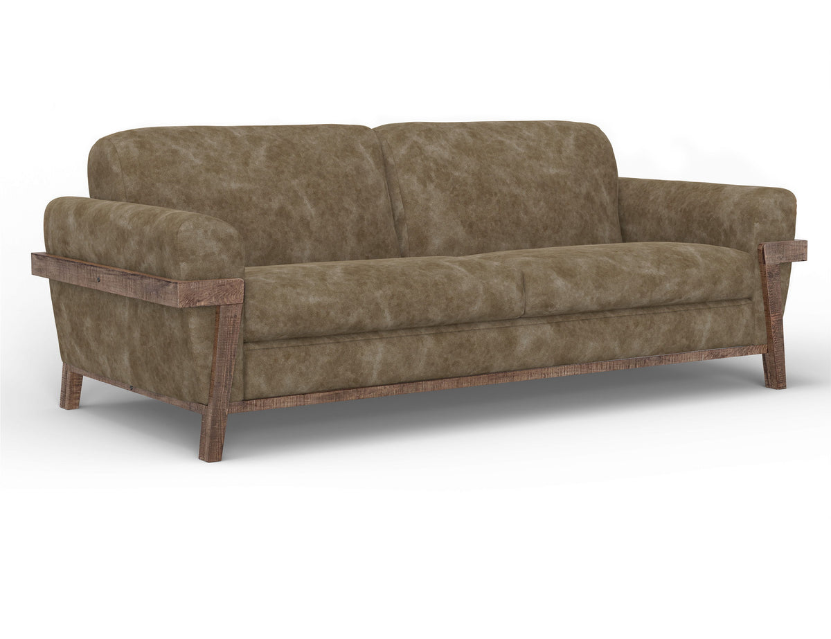 Loft Brown - Sofa - White Smoke - Premium Stationary Sofas from International Furniture Direct - Just $1450! Shop now at brett interiors